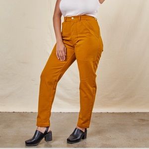 Big Bud Press Spicy Mustard pencil pants